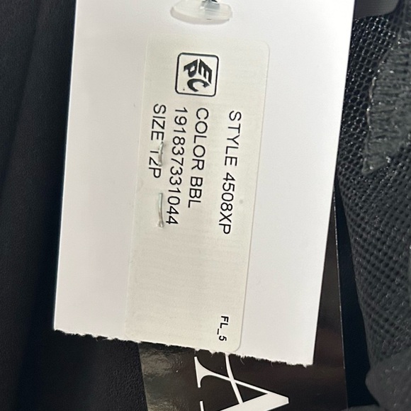 Xscape Puffed-Sleeve Off-The-Shoulder Jumpsuit - Picture 9 of 14